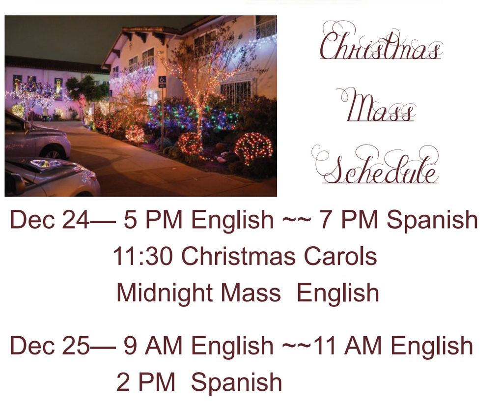 christmas2015 schedule